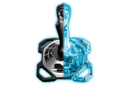 Logitech G Extreme 3D Pro Nero, Bianco USB 2.0 Joystick Digitale PC