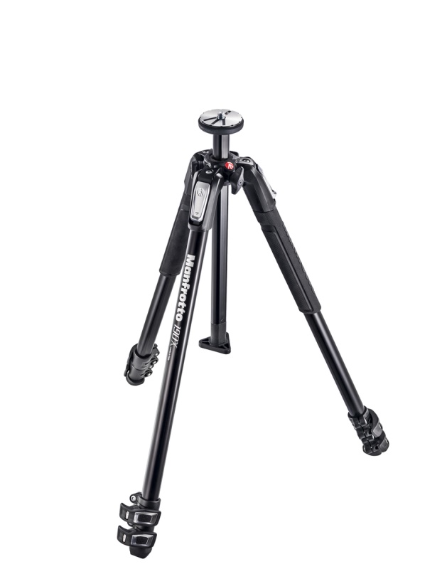 Manfrotto MT190X3 treppiede Fotocamere digitali/film 3 gamba/gambe Nero