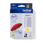 BROTHER - Brother LC-225XLY, Originale, Inchiostro a base di pigmento, Giallo, Brother MFC-J4420DW, MFC-J4625DW, 1 pezzo(i), Stampa inkjet