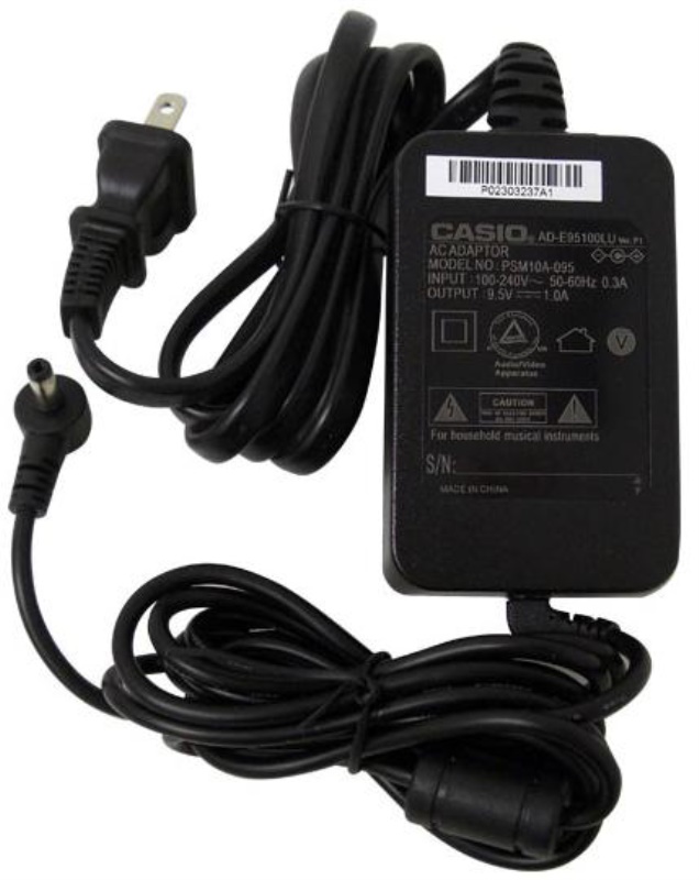 Alimentatore Casio Ad E95 Black Black