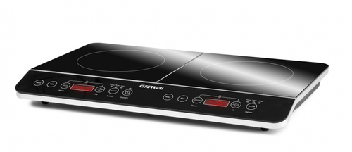 G3 Ferrari G10047 piano cottura Nero Superficie piana Piano cottura a induzione 2 Fornello(i)