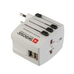 Polypool - Adattatore da viaggio Poly Pool PP2209 Bianco Bianco