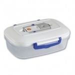 MAGIC VAC - Magic Vac ACO1093, Scatola, Rettangolare, 1 L, Trasparente, Bianco, Plastica, 80 °C