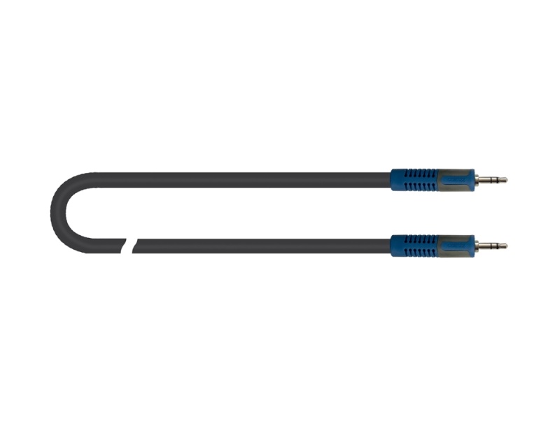 QUIK-LOK RKSA/138-3 cavo audio 3 m 3.5mm Nero, Blu, Grigio