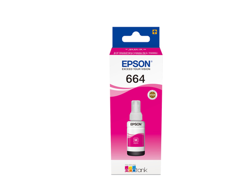 Flacone inchiostro Magenta Cartuccia stampante Epson T6643 C13T664340
