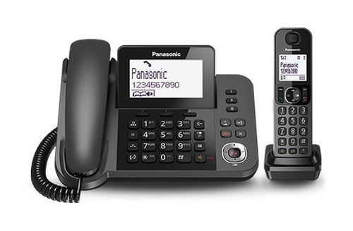 Panasonic KX-TGF320E telefono Telefono DECT Identificatore di chiamata Nero