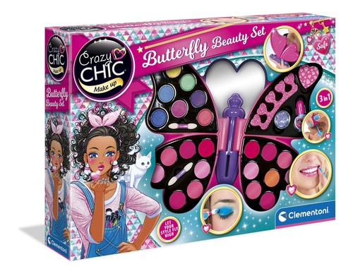 Clementoni Butterfly beauty set trucchi