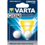 VARTA - Varta 2x CR2450, Batteria monouso, CR2450, Litio, 3 V, 2 pezzo(i), 560 mAh