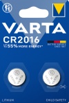 VARTA - Varta CR2016, Batteria monouso, CR2016, Alcalino, 3 V, 2 pezzo(i), 90 mAh