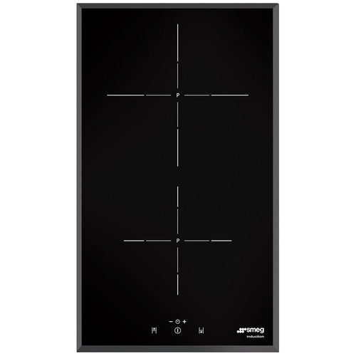 Smeg SI5322B piano cottura Nero Da incasso Piano cottura a induzione 2 Fornello(i)
