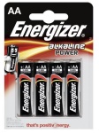Energizer - Energizer E300132900, Batteria monouso, Stilo AA, Alcalino, 1,5 V, 4 pezzo(i), Nero, Argento
