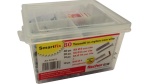 Fischer ancoraggi - Fischer Smartfix, Tassello a muro, Nylon, Grigio, 4 mm, 1 cm, 80 pezzo(i)