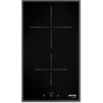SMEG - Smeg SI5322B, Nero, Da incasso, Piano cottura a induzione, Ceramica, 2 Fornello(i), 2 Fornello(i)