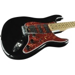 EKO music Aire Lite Chitarra elettrica Stratocaster 6 corde Nero, Rosso