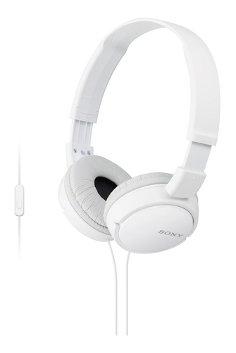 Cuffie microfono filo Sony MDRZX110APW CE7 SERIE ZX Pieghevole White