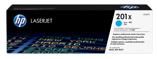 HP Cartuccia Toner originale ciano ad alta capacità LaserJet 201X