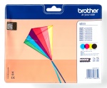BROTHER - Brother LC-223VALBP, Originale, Inchiostro a base di pigmento, Nero, Ciano, Magenta, Giallo, Brother, Multi pack, MFC-J4420DW, MFC-J4625DW