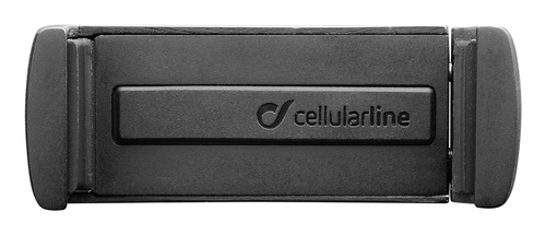 Cellularline Handy Drive - Universale Porta telefono da auto universale, discreto ed elegante Nero