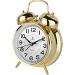 JM - Sveglia Lowell JA7041G JUSTAMINUTE Con Campanelli Oro