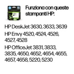 HP - Cartuccia stampante Hp 302XL F6U68AE#301