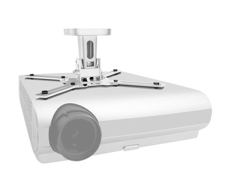 Meliconi PRO 100 supporto per proiettore Soffitto Bianco