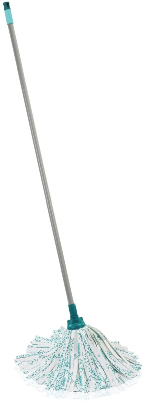 Leifheit 52072 spazzolone Bagnato Viscosa Grigio, Turchese, Bianco
