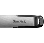 SANDISK - SanDisk Ultra Flair, 32 GB, USB tipo A, 3.0, 150 MB/s, Senza coperchio, Nero, Acciaio inossidabile