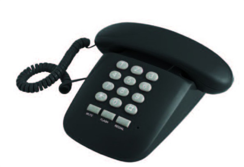 Brondi Sirio Telefono analogico Nero