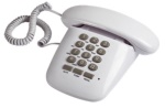 BRONDI - Brondi Sirio, Telefono analogico, Bianco