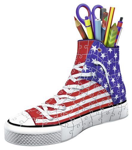 Ravensburger Sneaker Flag - Portapenne 108 pezzi
