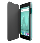 CELLY - Wiko Game Changer SUNNY, Custodia a libro, Wiko, SUNNY, Grigio