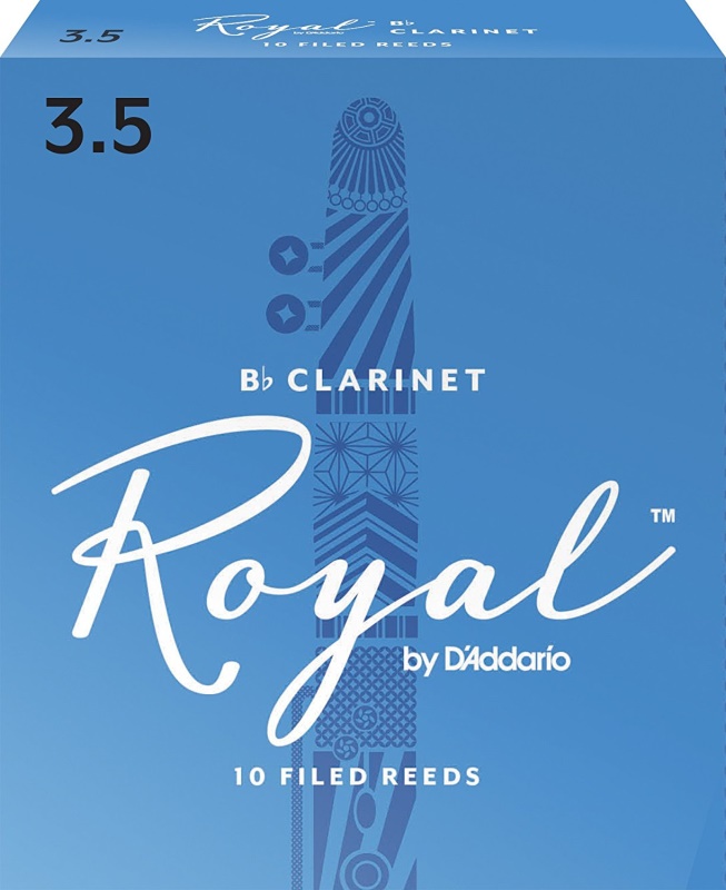 D'Addario Strumenti a Fiato Vandoren Rico Ance CL. SIB Rico Royal 3.5 (10pz)