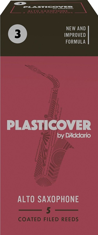 D'Addario Strumenti a Fiato Vandoren Rico Ance SAX ALTO Plasticover 3 (5pz)