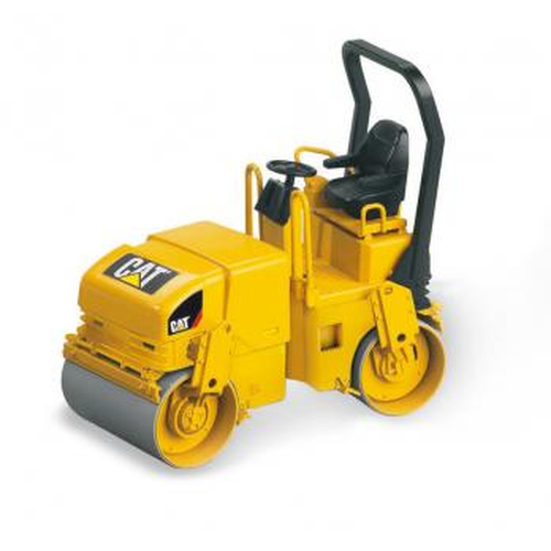 Mezzo cantiere Bruder 02433 CAT Rullo compressore stradale