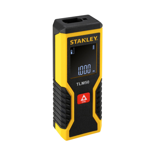 Stanley TLM50 Distanziometro laser Nero, Rosso, Giallo 15 m