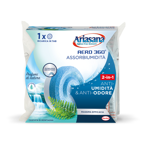 Ariasana Aero 360° Assorbitore (ricarica) Assorbiumidità e odori