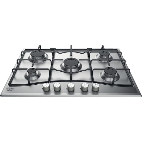 Hotpoint PCN 752 IX/HA Acciaio inossidabile Da incasso 75 cm Gas 5 Fornello(i)