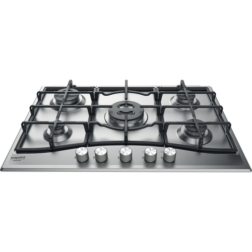 Piano cottura gas Hotpoint F100585 Pcn 751 T Ix Ha Inox
