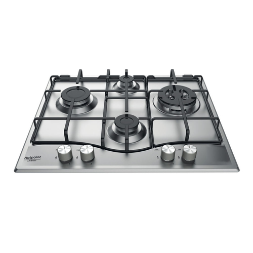 Hotpoint PCN 642 T/IX/HA piano cottura Acciaio inossidabile Da incasso Gas 4 Fornello(i)