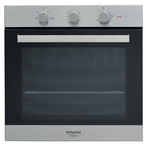 Hotpoint FA3 530 H IX HA forno 66 L 3600 W A Nero, Acciaio inossidabile