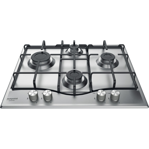 Hotpoint PCN 642 IX/HA piano cottura Acciaio inossidabile Da incasso Gas 4 Fornello(i)