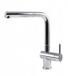 Elleci - Elleci Stream Plus Cromato, Estraibile, Cromo, Acciaio inossidabile, Leva sanitaria, Singolo, Tipo L