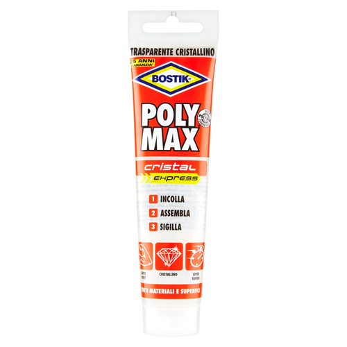 Bostik Poly Max Cristal tubo 115gr