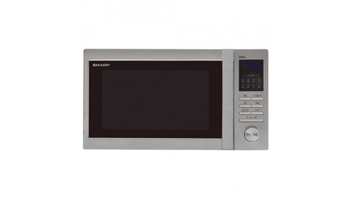 Sharp R722STWE Superficie piana Solo microonde 25 L 900 W Acciaio inossidabile