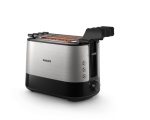 PHILIPS - Tostapane Philips HD-2639/90 Inox e nero HD2639/90