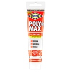Uhu Bostik - Bostik Poly Max Cristal tubo 115gr, Liquido, Tubo, 115 g
