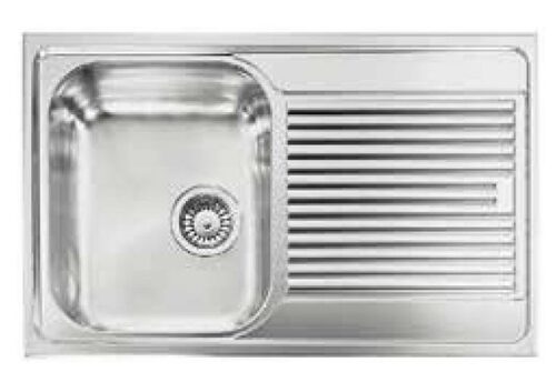 CM Zenith plus 79 x 50 1V Lavello ad incasso Rettangolare Acciaio inossidabile