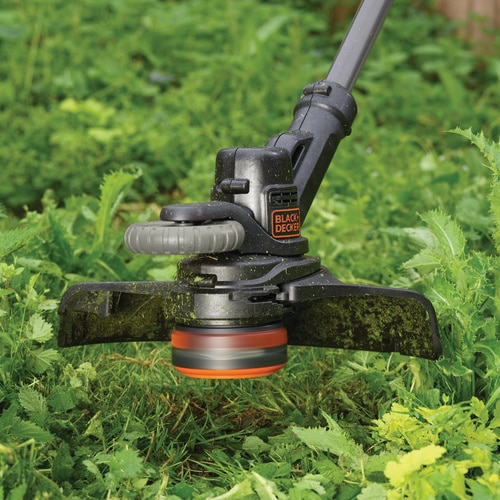 Black & Decker STC1840EPC decespugliatore e tagliabordi 30 cm Batteria Nero, Arancione