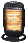 ARDES - Ardes AR454B, Riscaldatore di ambienti elettrico alogeno, Gas alogeno, Interno, Nero, 1200 W, 400 W
