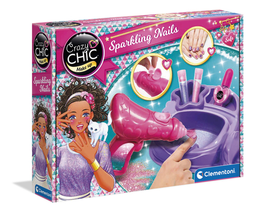 Clementoni Crazy Chic: Unghie Scintillanti